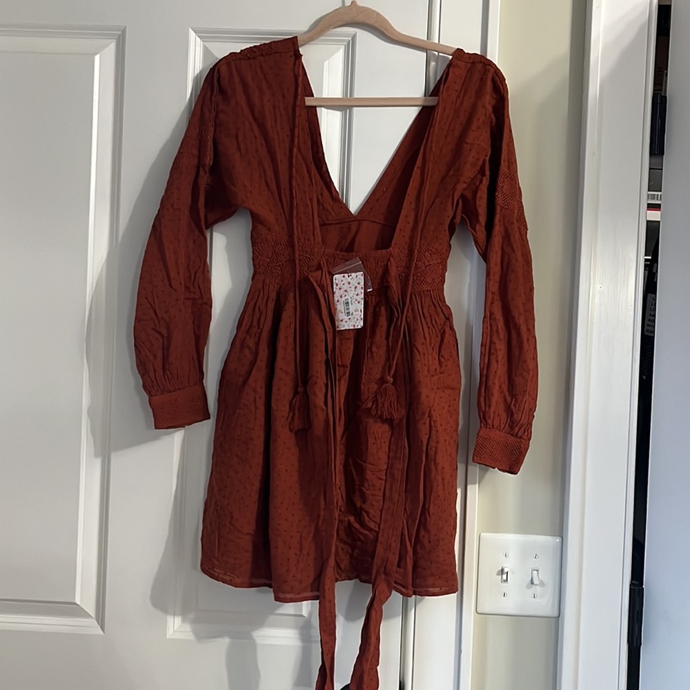 Free people long sleeve dress - Picture 8 of 11
